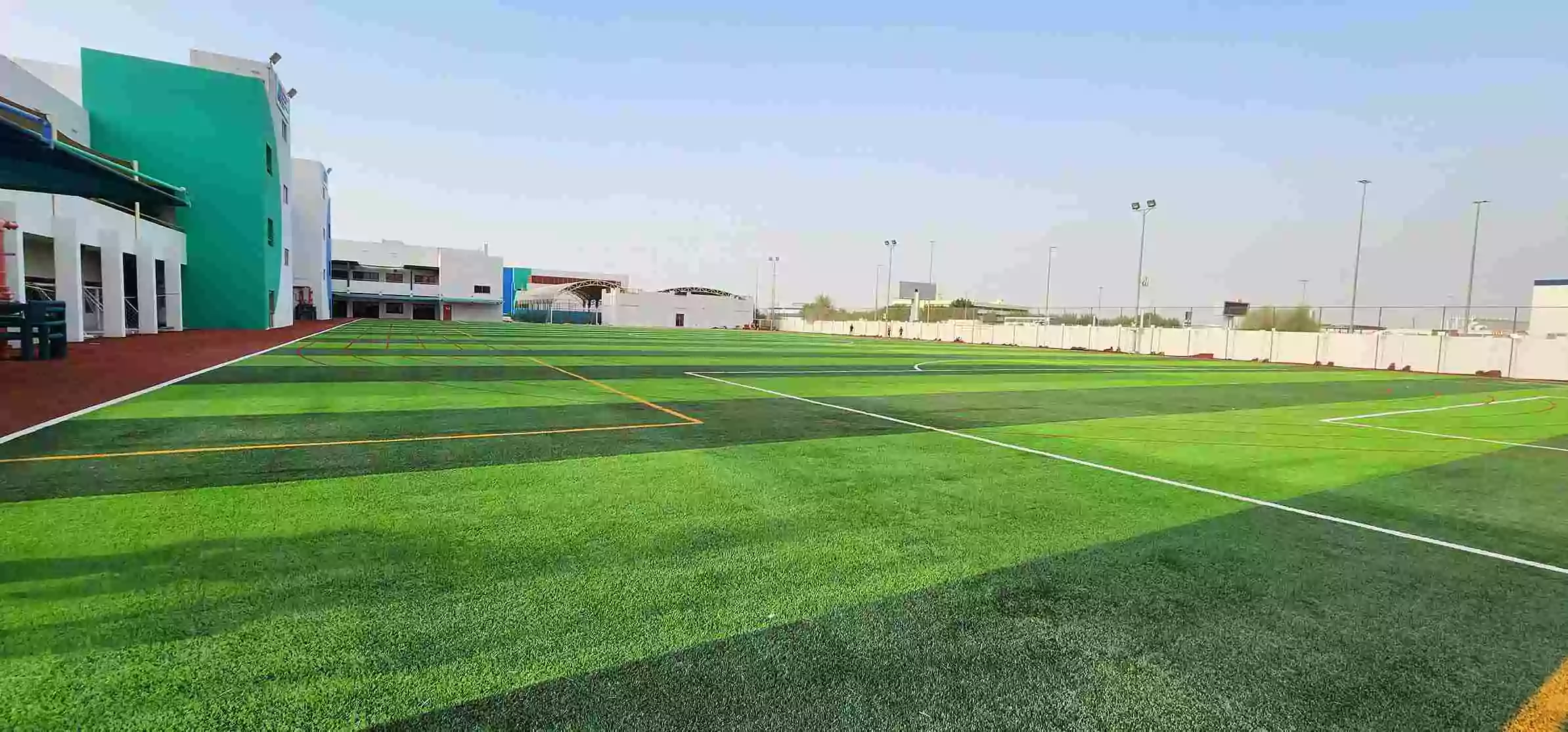 artificial turf field in UAE